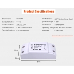 Sonoff Smart Wifi Controller ควบคุมอุปกรณ์ทางไกลด้วยโทรศัพท์มือถือ 
